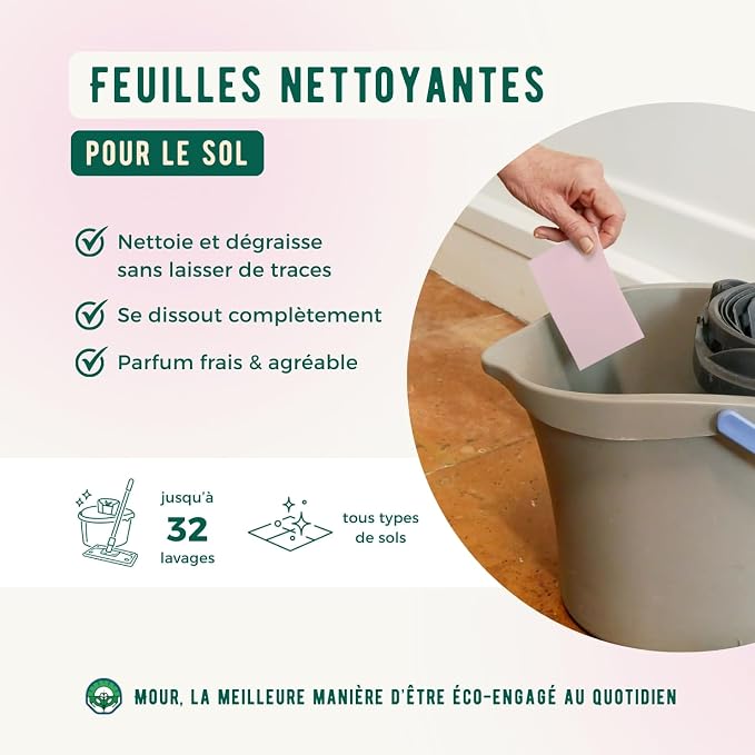 Lave Sol en Feuilles Écologique – 32 Lavages
