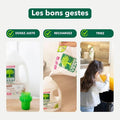 L'Arbre Vert Lessive Savon Végétal - Hypoallergénique - 45 Lavages - 94% d'ingrédients d'origine naturelle - 2.025L